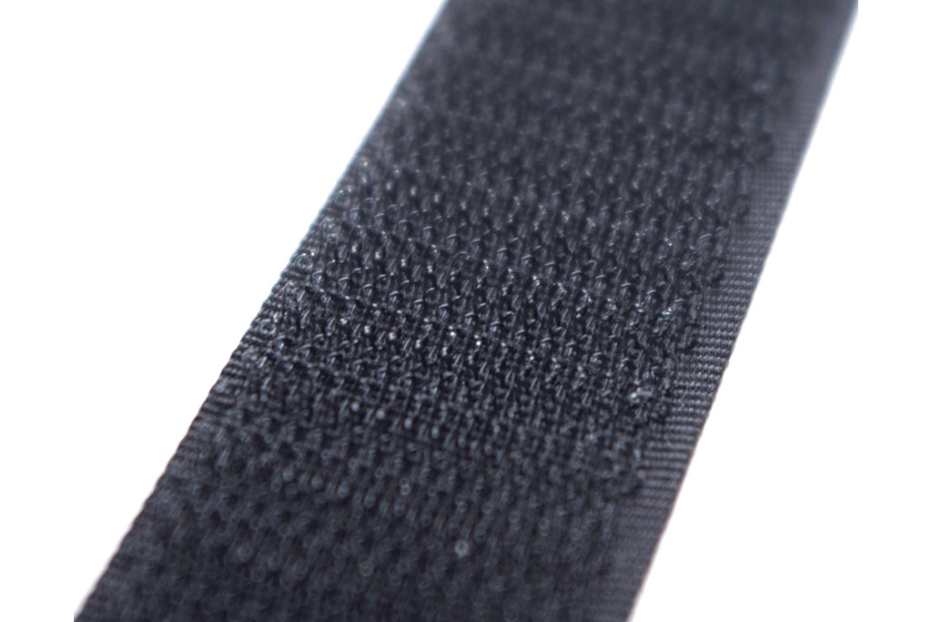LTS FAFA Velcro pour la couture, Velcro composé d'un crochet et d'une  boucle pour la couture, Velcro 20mm x 5 mètres, noir