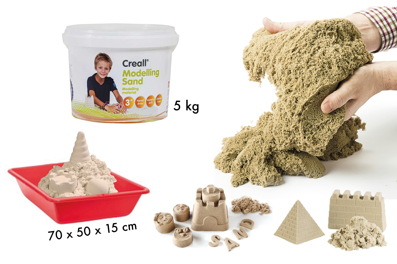5 kg de sable magique + Bac